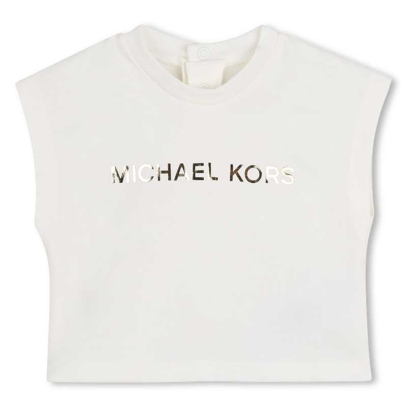 CONJUNTO DE C&Aacute;RDIGAN, FALDA Y CAMISETA MICHAEL KORS 
                        NI&Ntilde;A