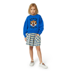 Falda de algod&oacute;n con cuadros KENZO KIDS 
                    NI&Ntilde;A