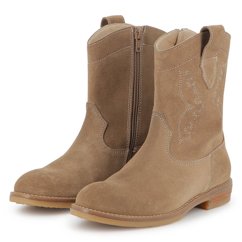 Botas vaqueras en piel de vacuno ZADIG & VOLTAIRE 
                        NI&Ntilde;A