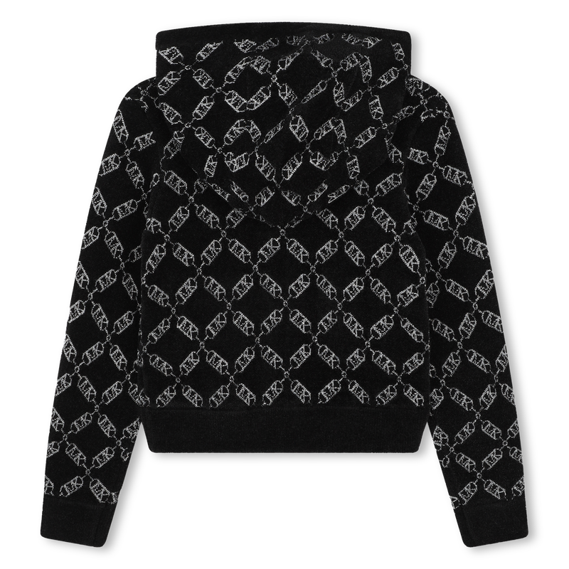 Chaqueta cremallera y capucha MICHAEL KORS 
                        NI&Ntilde;A