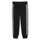 Pantal&oacute;n de ch&aacute;ndal con bandas, NEGRO, hi-res