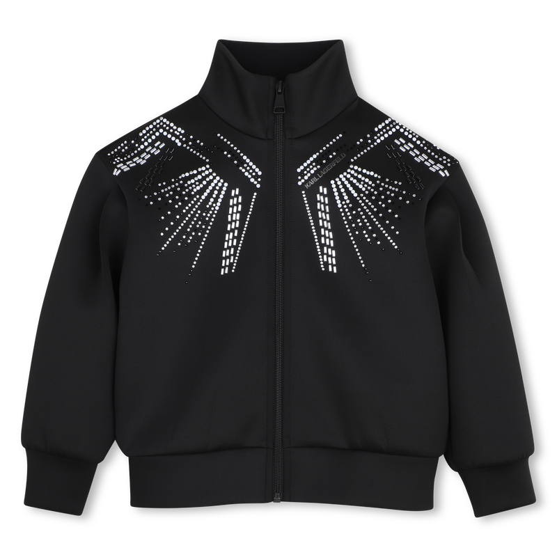 C&aacute;rdigan de cuello alto KARL LAGERFELD KIDS 
                        NI&Ntilde;A