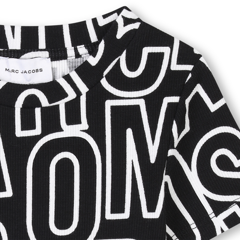 Camiseta corta estampada MARC JACOBS 
                        NI&Ntilde;A