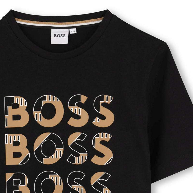 Camiseta de manga corta BOSS 
                        NI&Ntilde;O