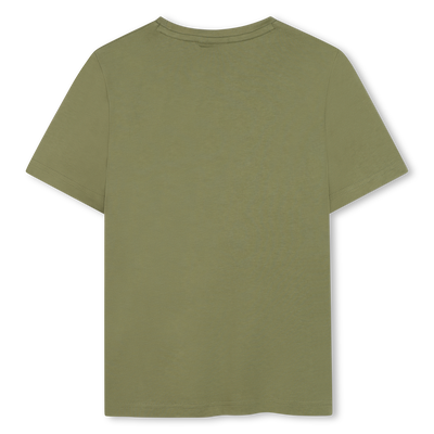 Camiseta manga corta y algod&oacute;n BOSS NI&Ntilde;O