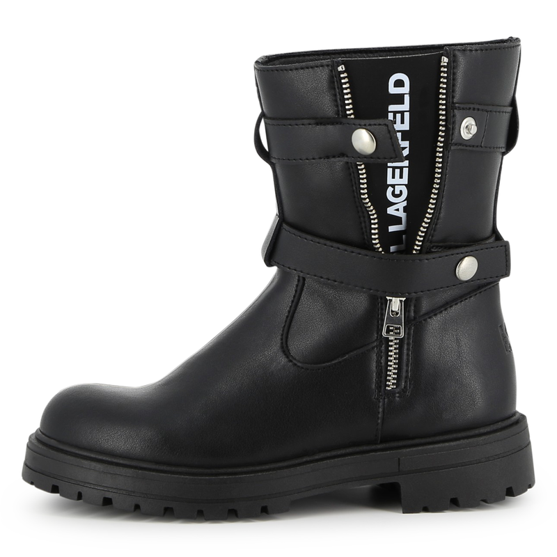 Botines KARL LAGERFELD KIDS 
                        NI&Ntilde;A