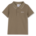 Polo de manga corta, BEIG OSCURO, hi-res