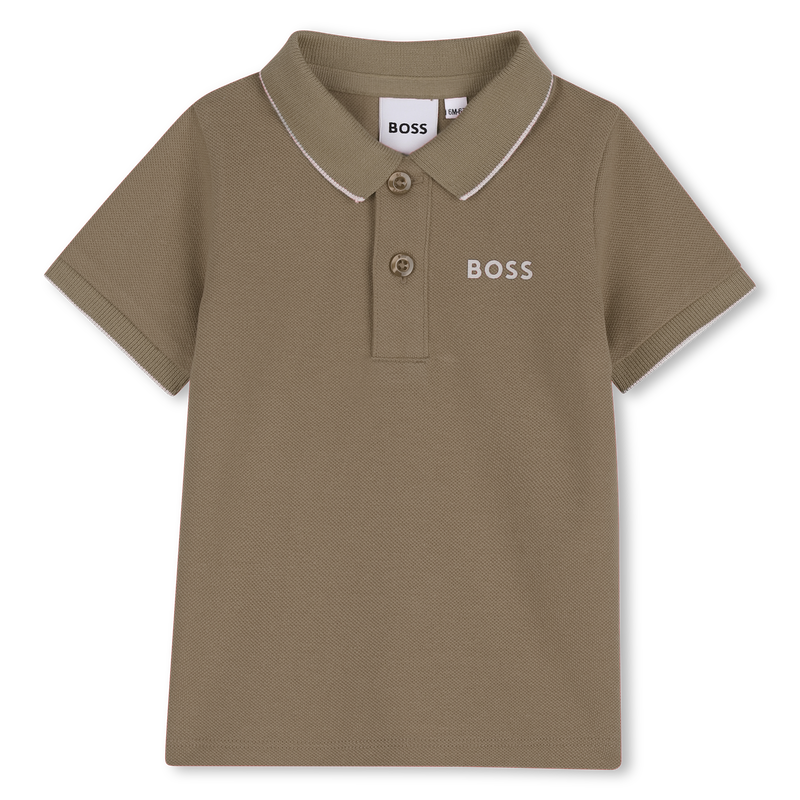 POLO DE MANGA CORTA BOSS 
                        NI&Ntilde;O