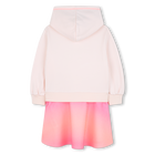 Vestido bimaterial BILLIEBLUSH 
                    NI&Ntilde;A