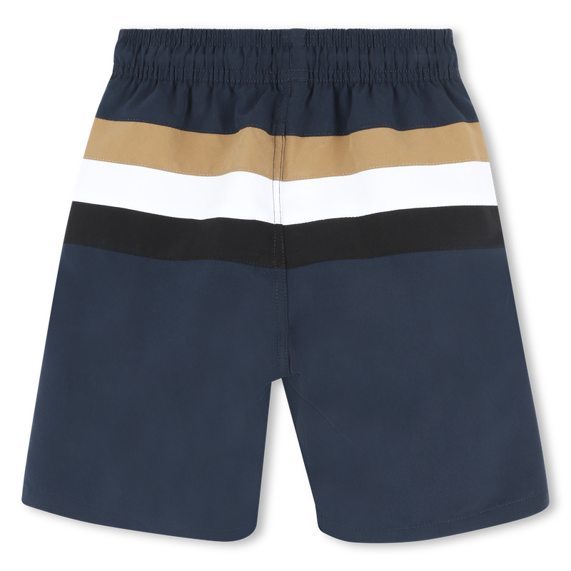 Ba&ntilde;ador de rayas BOSS 
                        NI&Ntilde;O