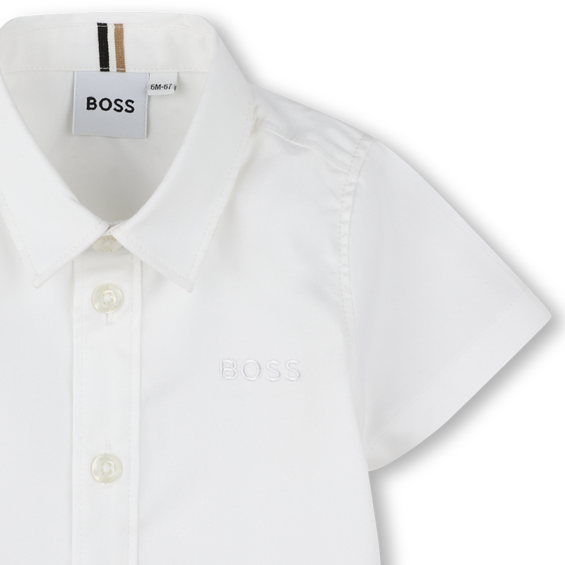 Camisa de manga corta BOSS 
                        NI&Ntilde;O