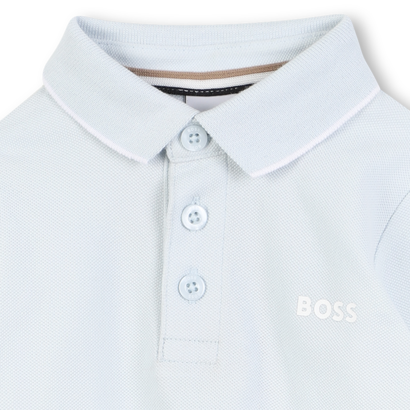 Polo de manga larga BOSS 
                        NI&Ntilde;O