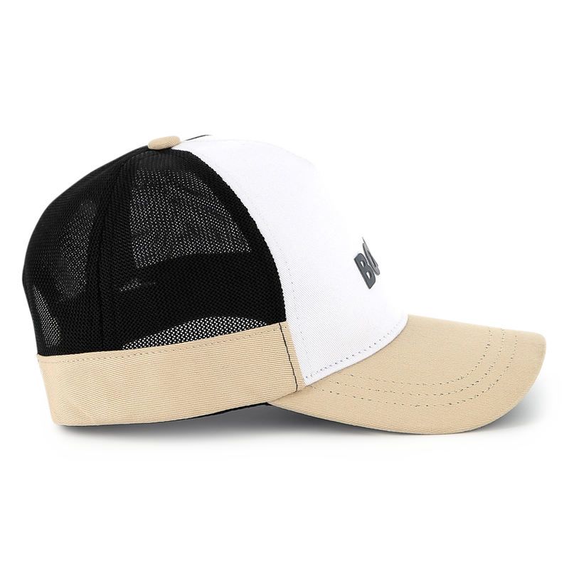 Gorra ajustable de algod&oacute;n BOSS 
                        NI&Ntilde;O