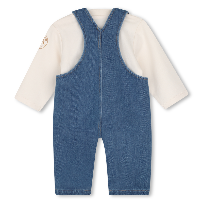 Conjunto de mono y camiseta TIMBERLAND 
                        NI&Ntilde;O