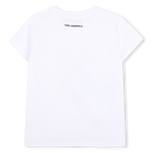 Camiseta de mangas cortas KARL LAGERFELD KIDS 
                    NI&Ntilde;A
