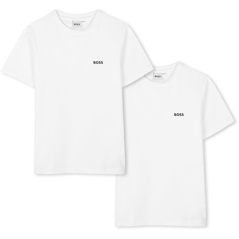 SET DE 2 CAMISETAS BOSS 
                        NI&Ntilde;O