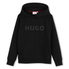 Sudadera con capucha, NEGRO, hi-res