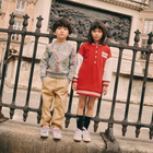 Su&eacute;ter de mulet&oacute;n estampado KENZO KIDS 
                    NI&Ntilde;O