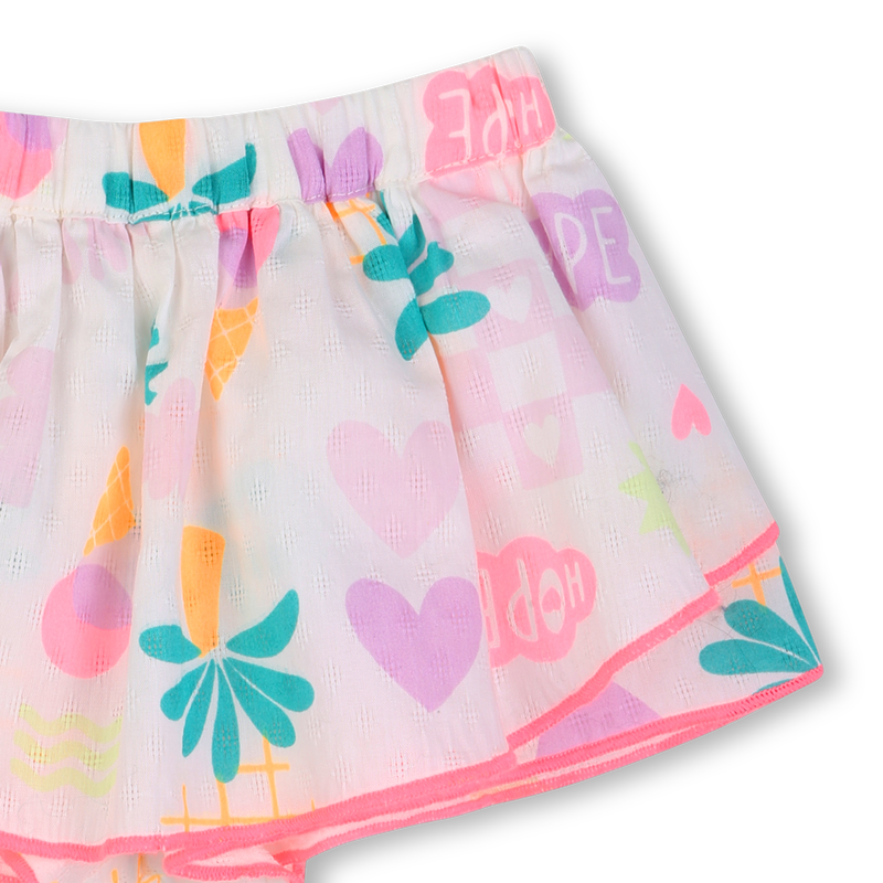 CONJUNTO CAMISETA + PANTAL&Oacute;N CORTO BILLIEBLUSH 
                        NI&Ntilde;A