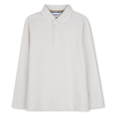 Polo de manga larga BOSS NI&Ntilde;O