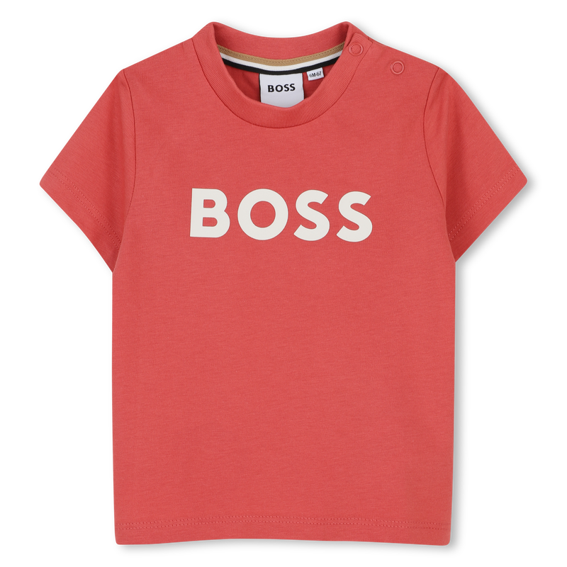 CAMISETA DE MANGA CORTA BOSS 
                        NI&Ntilde;O