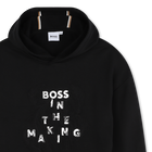 Vestido sudadera con capucha BOSS 
                    NI&Ntilde;A