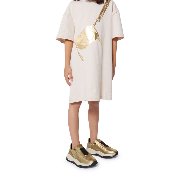 Vestido camisero manga corta MARC JACOBS 
                        NI&Ntilde;A