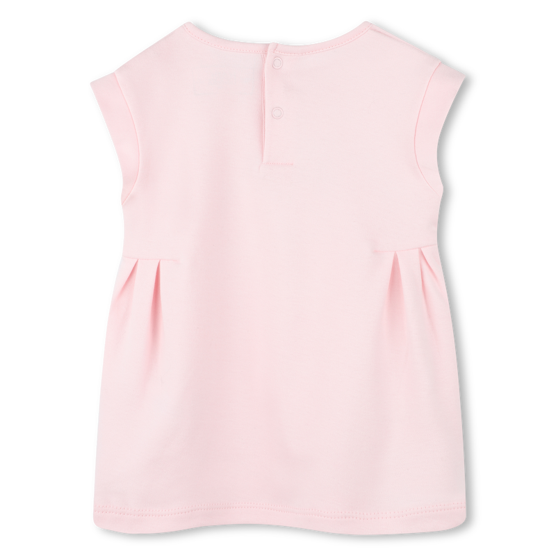 Vestido acampanado ilustrado KARL LAGERFELD KIDS 
                        NI&Ntilde;A