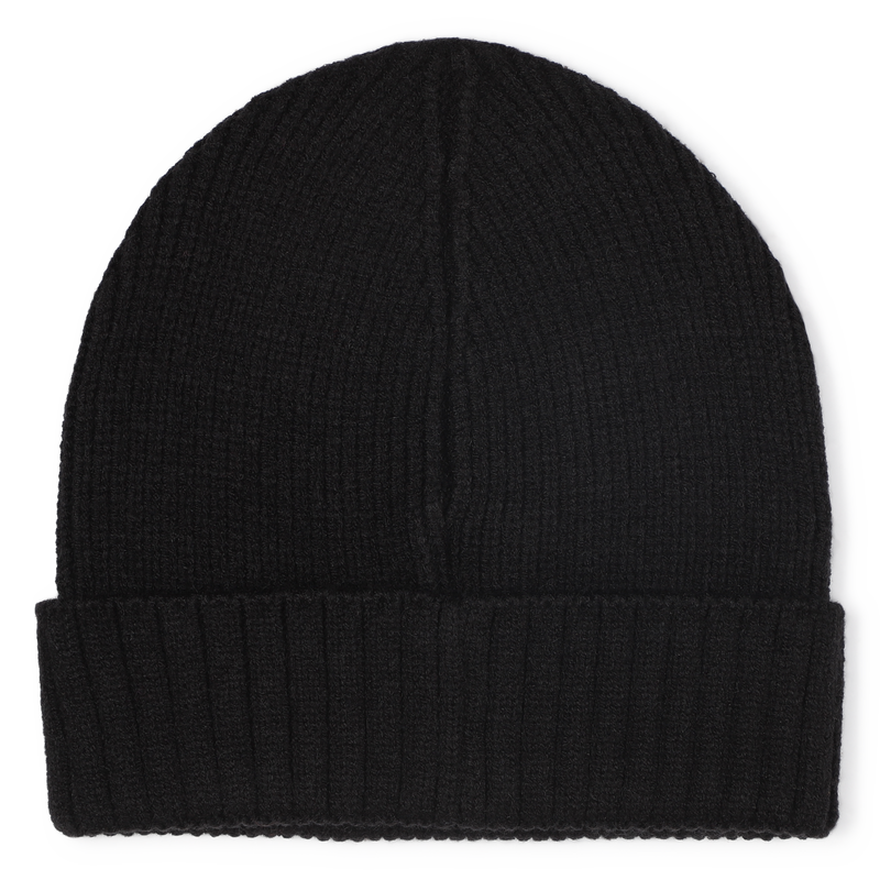 Gorro de punto con logo BOSS 
                        NI&Ntilde;O