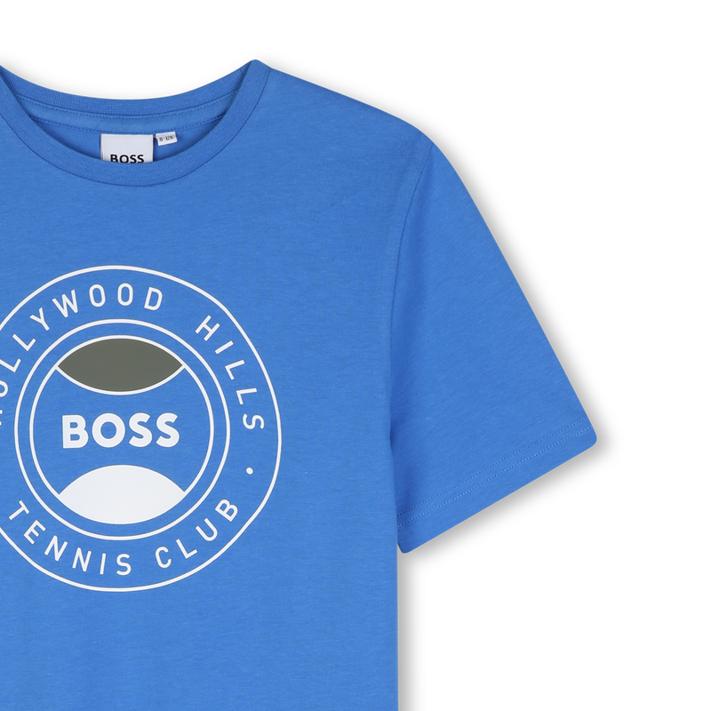 CAMISETA DE MANGA CORTA BOSS 
                        NI&Ntilde;O