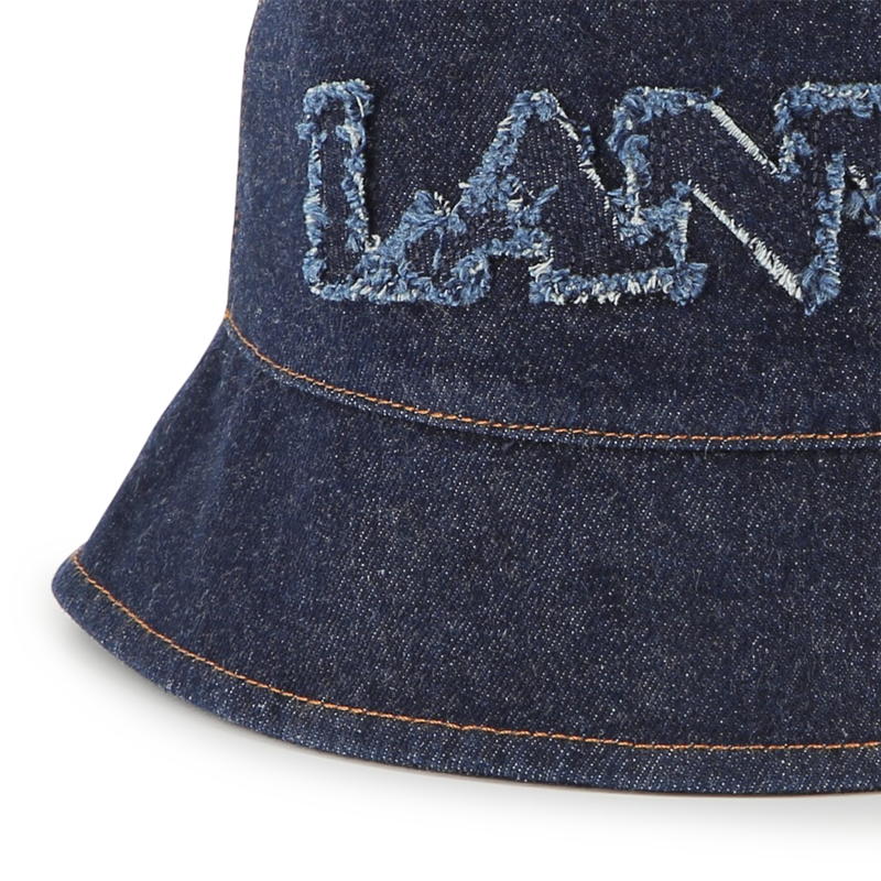Gorro vaquero con la marca LANVIN 
                        NI&Ntilde;A
