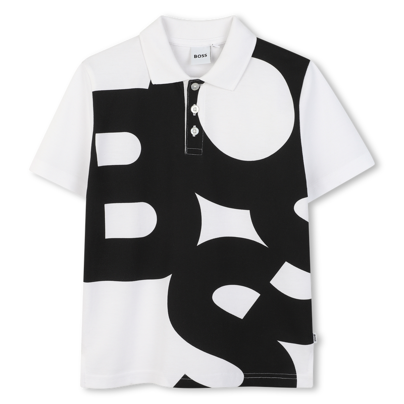 Polo de algod&oacute;n BOSS 
                        NI&Ntilde;O