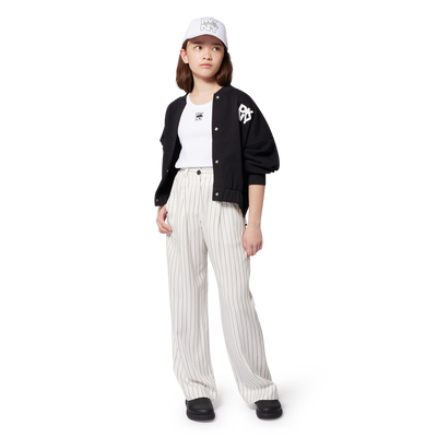 Pantal&oacute;n ancho de rayas DKNY NI&Ntilde;A