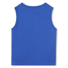 Camiseta sin mangas de algod&oacute;n KENZO KIDS 
                    NI&Ntilde;O