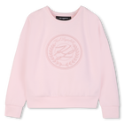 Maxi sudadera estampada, ROSA, hi-res