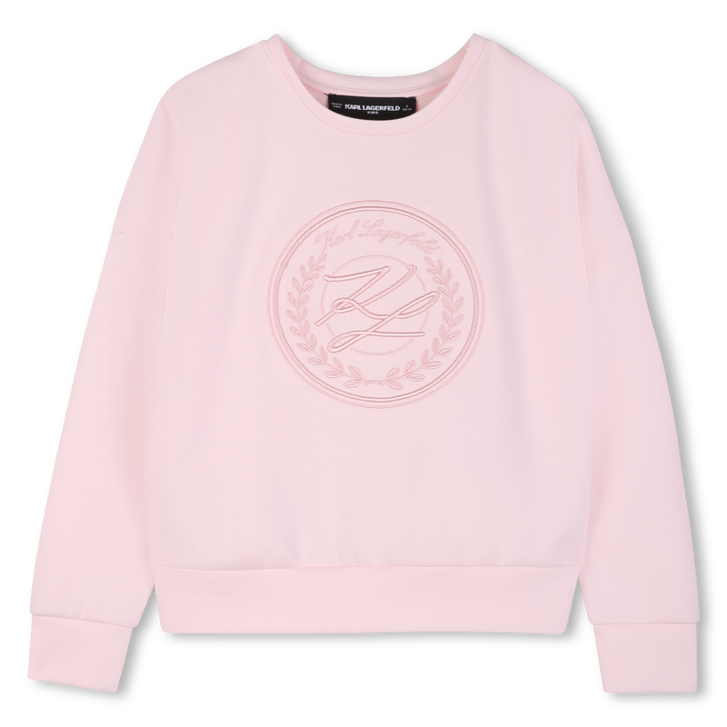 MAXI SUDADERA ESTAMPADA KARL LAGERFELD KIDS 
                        NI&Ntilde;A