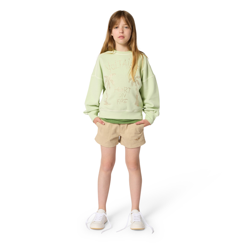 SUDADERA DE CUELLO REDONDO ZADIG & VOLTAIRE 
                        NI&Ntilde;A