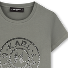 Camiseta con ilustraciones KARL LAGERFELD KIDS 
                    NI&Ntilde;A