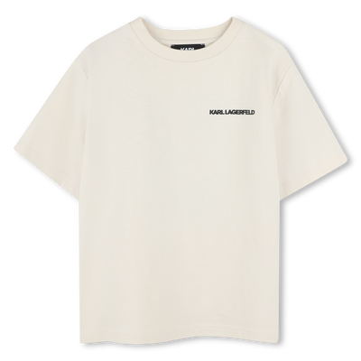 Camiseta de manga corta KARL LAGERFELD KIDS NI&Ntilde;O