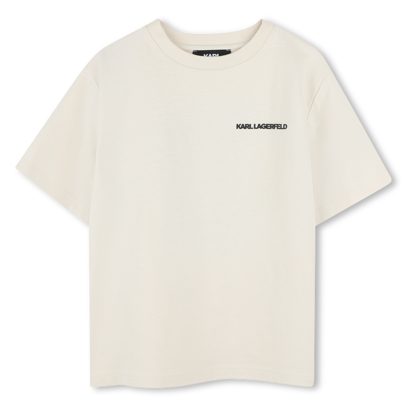 Camiseta de manga corta KARL LAGERFELD KIDS 
                        NI&Ntilde;O