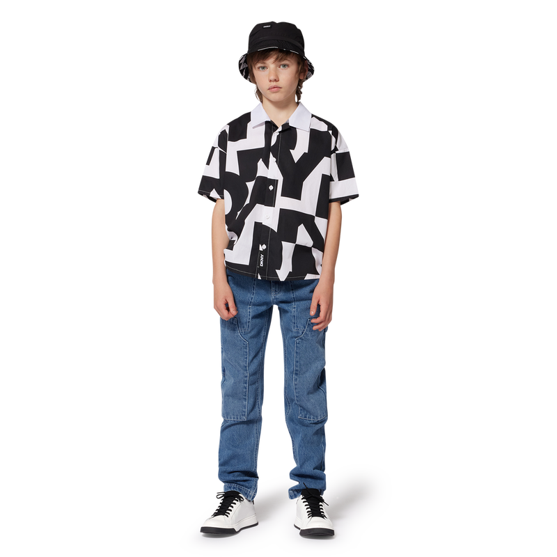 Vaquero de cintura ajustable DKNY 
                        UNISEXO