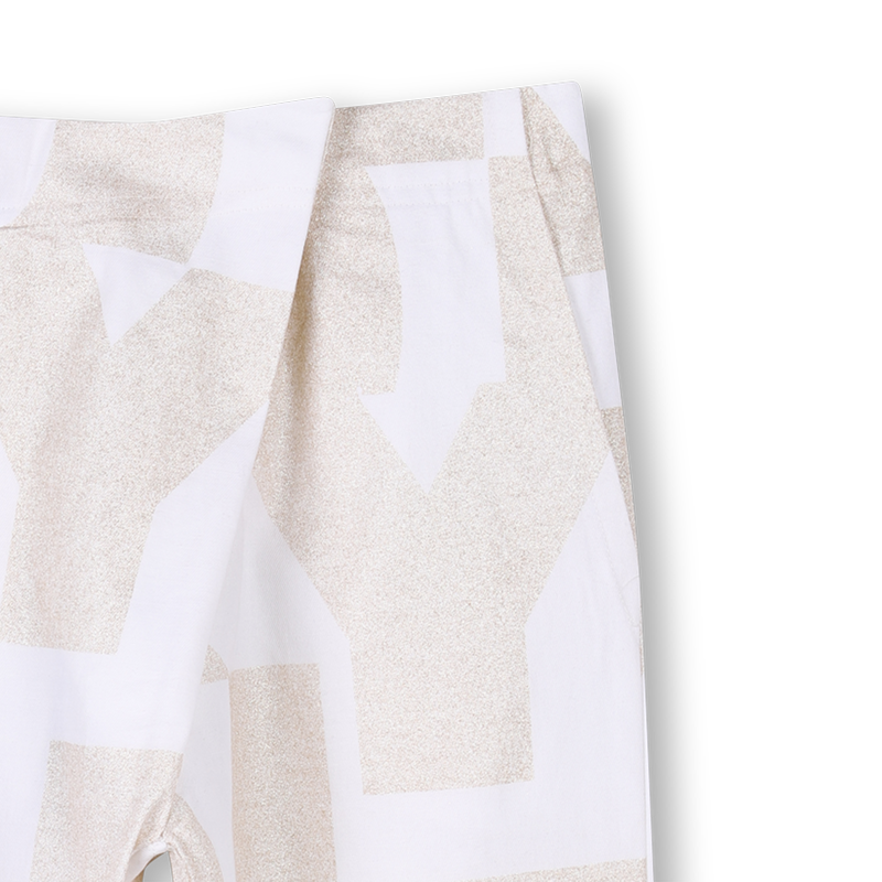 Pantal&oacute;n de algod&oacute;n y lino DKNY 
                        NI&Ntilde;A