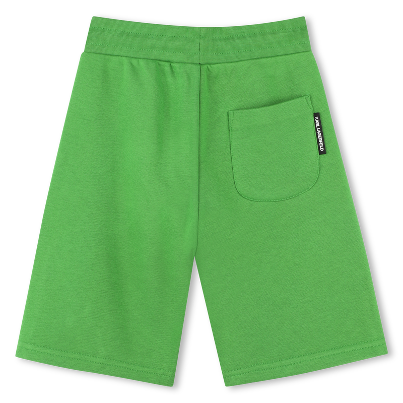 Bermudas el&aacute;sticas de algod&oacute;n KARL LAGERFELD KIDS 
                        NI&Ntilde;O