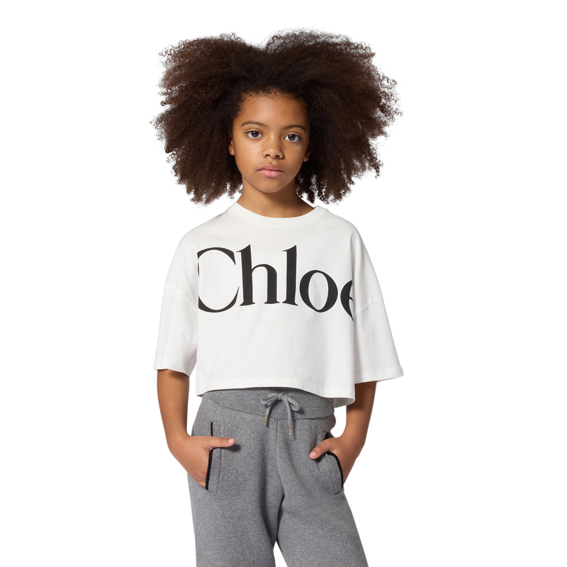 Camiseta de mangas cortas CHLOE 
                        NI&Ntilde;A