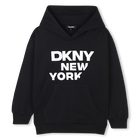 Sudadera estampado con relieve DKNY 
                    UNISEXO