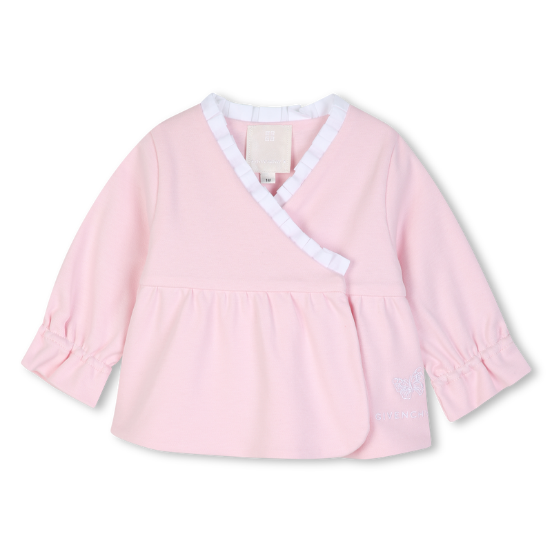 Conjunto de pantal&oacute;n, c&aacute;rdigan y camiseta GIVENCHY 
                        NI&Ntilde;A