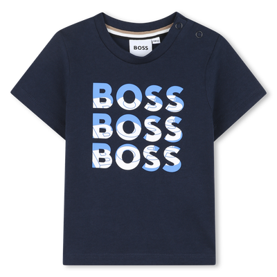 Camiseta de manga corta BOSS NI&Ntilde;O