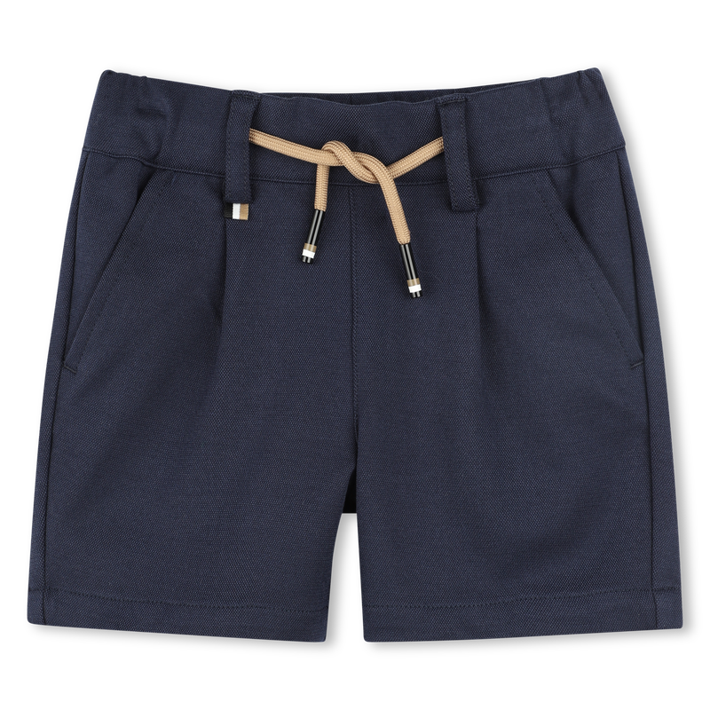 Pantal&oacute;n corto liso el&aacute;stico BOSS 
                        NI&Ntilde;O