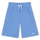 Bermudas de mulet&oacute;n liso BOSS 
                    NI&Ntilde;O