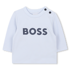 Conjunto de mono y camiseta BOSS 
                    NI&Ntilde;O